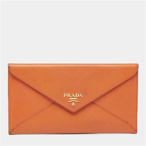 orange prada card holder|prada envelope wallet outlet.